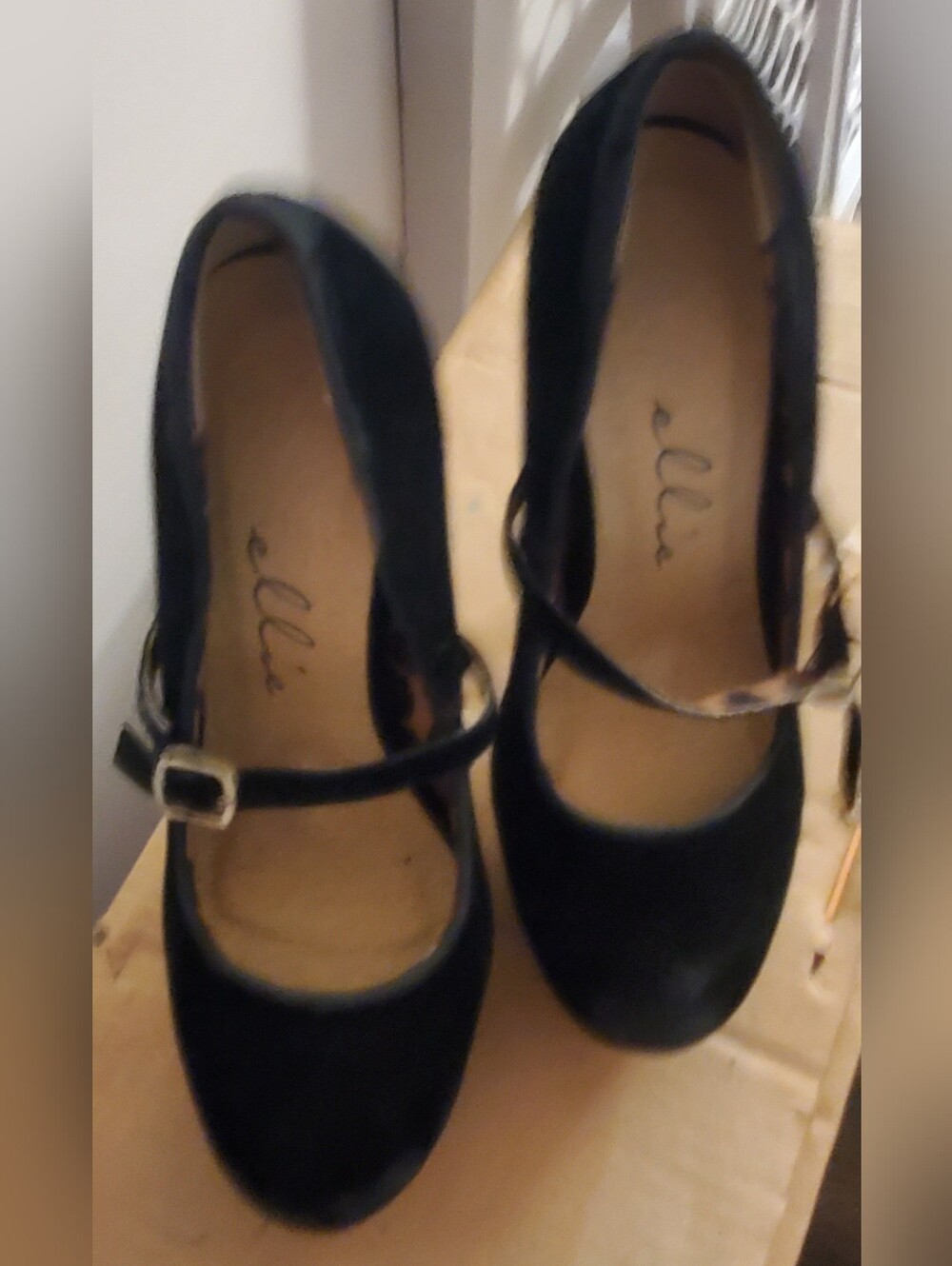 Black Ellie stilettos